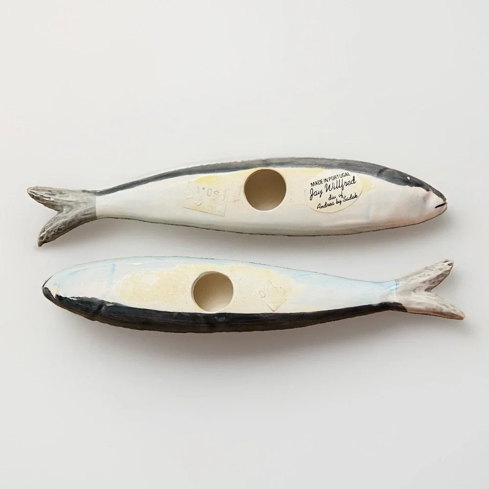 Vintage Ceramic Sardine Fish Jay Willfred For Andrea By Sadek 8